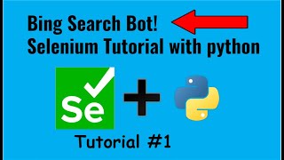 Download the video "Browser Automation With Selenium And Python | Making A Bing Search Bot | Tutorial 1"