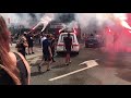 Eerbetoon aan overleden FC Utrecht-fan Jacky bij stadion Galgenwaard [RTV Utrecht]