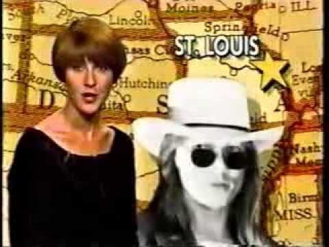 GUNS N ROSES - Random TV News Footage After St. Louis Riot 1991