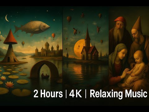 Surreal Animated Medieval Worlds | 2 Hours Relaxing Classical Music & 4K Moving Art