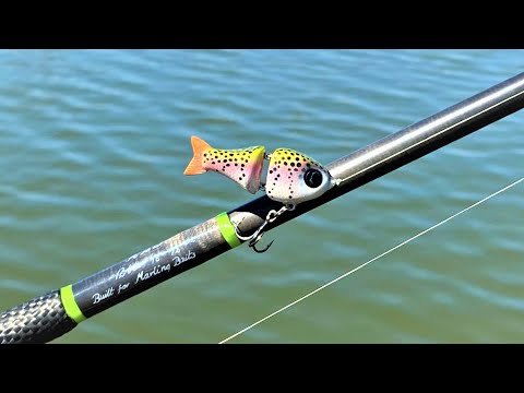 Smallest GlideBait Ever | One Day Build to Catch
