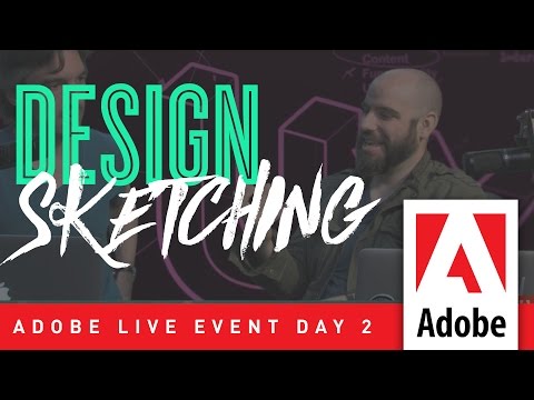 Design Sketching – Adobe Live Event Day 2