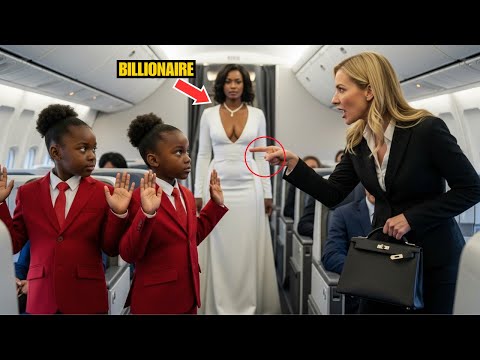 White Woman Slaps Black Twins in First Class—Seconds Later, Their Mom, The Airline Boss Arrives