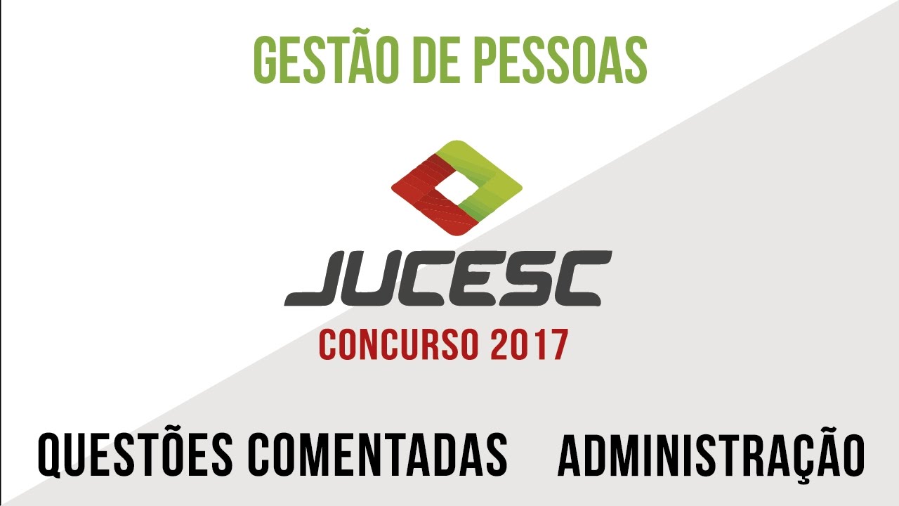 JUCESC Administração FEPESE - Gestão de Pessoas