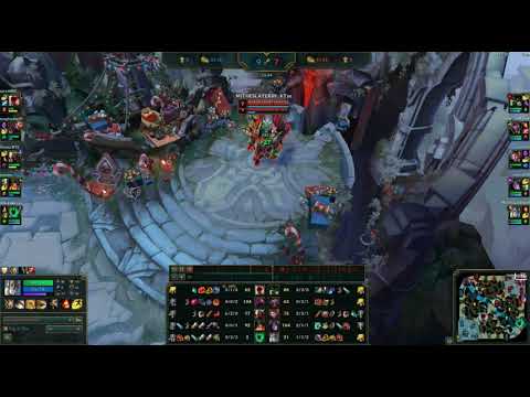 GALIO vs THRESH bot lane Support v8.24