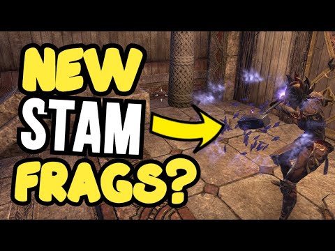 The NEW Stam Sorc Spammable - 💥 CRYSTAL WEAPON - It's Good, but is it STAM FRAGS Good? ESO PTS 6.1.0