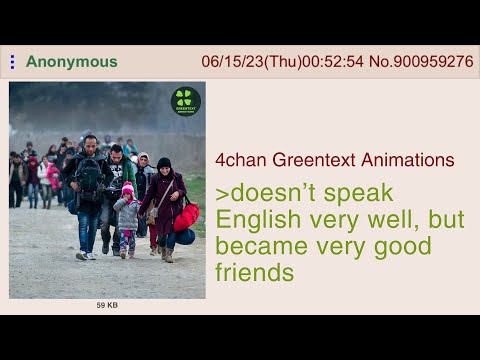 Anon meets Bashir The Refugee | 4chan Greentext Animations