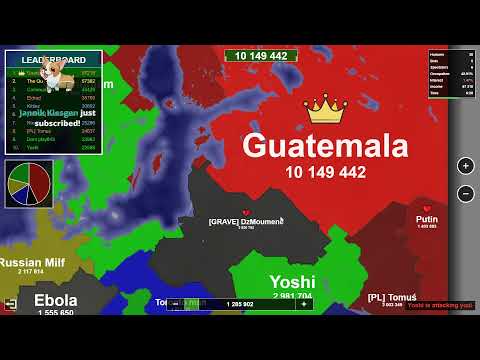 Europe Map Winning Strategy! Territory Games io - Territorial IO