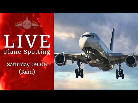 🔴 LIVE: NONSTOP Morning Action at Lisbon Airport (🚨RAIN🚨)✈️