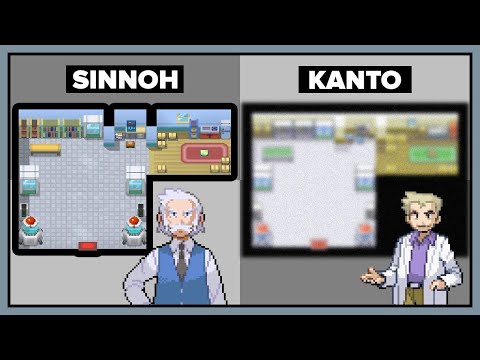 Reskinning the Sinnoh Professor's Lab Into Kanto #pokemon #hoenn #kanto #gen1 #gen2 #pixelart #pixel