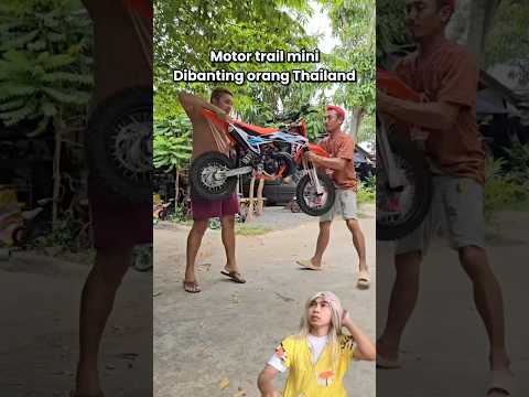 Tes kekuatan trail #mamiresing #automobile #youtubeshorts #motoran