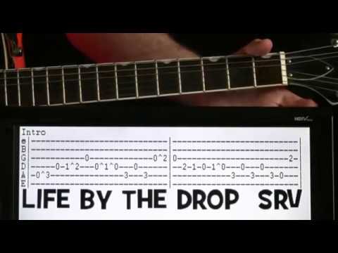 Stevie Ray Vaughan Life By the Drop Guitar Chords Lesson & Tab Tutorial