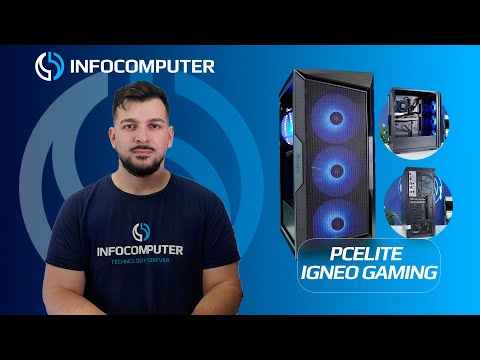 PcElite IGNEO Gaming | INTEL CORE i5-14400F | RTX 5060 8 GB | 16GB | 1TB NVME