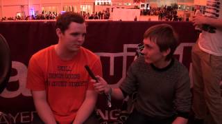 Interview with AdmiralBulldog @ DreamHack Winter 2012