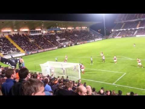 FC Metz - Angers But injustement refusé 45ème min !!