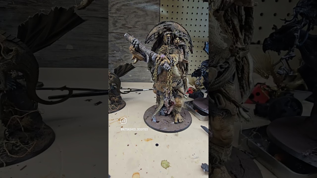 #warhammer40k ##ageofsigmar #kitbash #miniaturepainting ##gamesworkshop