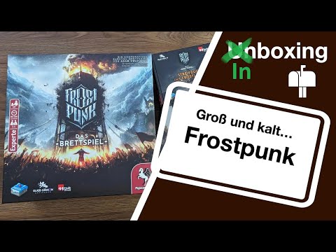 #Inboxing - Frostpunk | Wie zur Hölle bekomme ich all die Sachen rein?