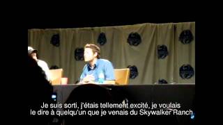 Misha  propos de son audition pour jouer le jeune Anakin Skywalker (VOSTFR)