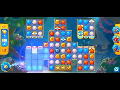 FishDom level 660. Super Hard Level