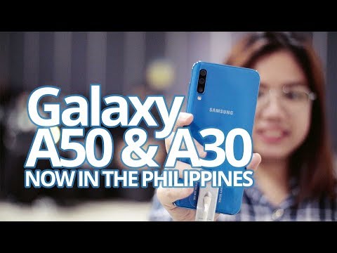 It's here in the PH! The Samsung Galaxy A50 and A30!