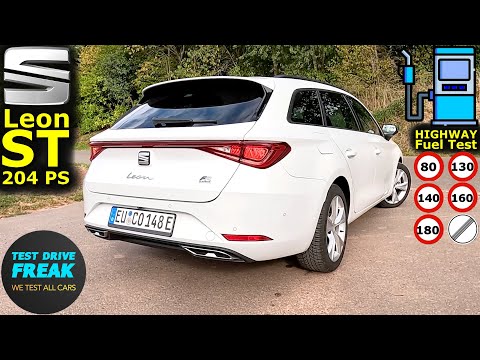 2025 SEAT Leon FR ST 1.5 eHybrid (204 PS) TEST DRIVE 🚗 Fuel Consumption & Performance Review
