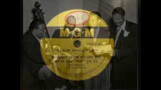 78rpm: Momma's In The Kitchen - Slim Gaillard and his Trio, 1947 - MGM 10231