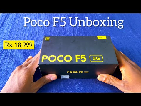 POCO F5 5G Unboxing & Initial Impression ⚡ BBD Sale @₹18,999