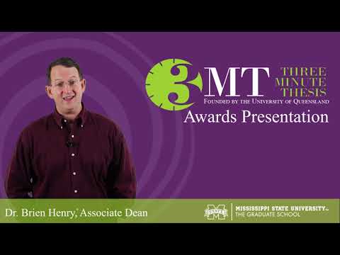 3MT Award Winners-Fall 2020