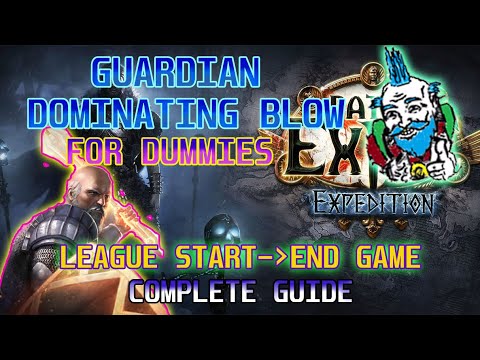 [3.15] Dominating Blow Guardian Minion Build Guide | Expedition League Starter | PoE Build