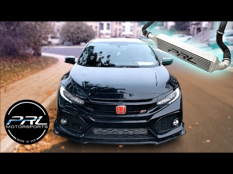 PRL INTERCOOLER & CHARGE PIPE INSTALL - 2018 Honda Civic Si (10th Gen Civic )