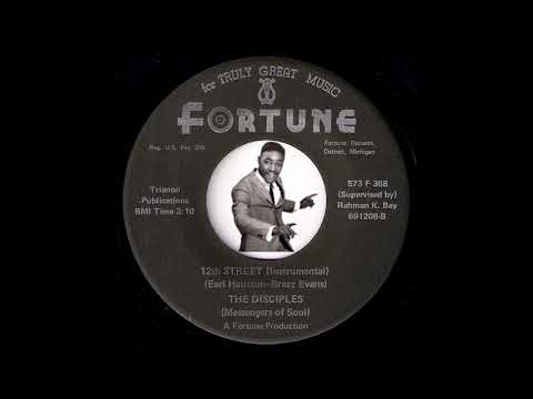The Disciples (Messengers Of Soul) - 12th Street Instrumental [Fortune] 1969 Deep Funk 45