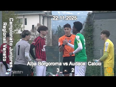 CAMPIONATO REGIONALE JUNIORES U19 VENETO – ALBA BORGO ROMA vs AUDACE CALCIO – 22.11.2025