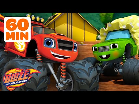 Blaze's Best Baby Rescues and Adventures! ???? | 60 Minutes | Blaze and the Monster Machines