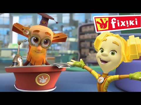 Fixiki – Mașina timpului ⏳ - Desene animate educative pentru copii