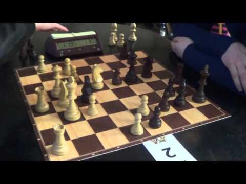 GM Bortnyk Olexandr - NM Verner Putka, Veresov opening, chess blitz