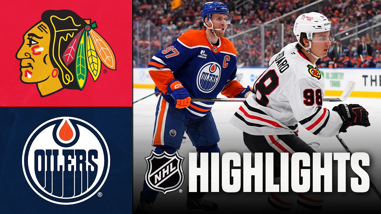 4월3일 시카고 애드먼턴 NHL 하이라이트