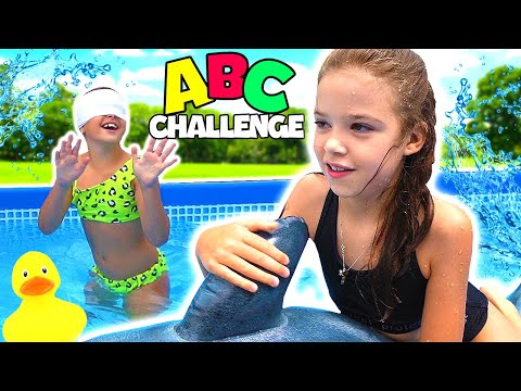 ABC POOL CHALLENGE WITH BFF ❤️💦
