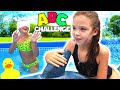 ABC POOL CHALLENGE WITH BFF ️