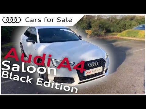 Approved Used Audi A4 Saloon Black Edition | Stafford Audi