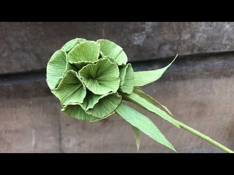 ABC TV | How To Make Easy Scabiosa Pods With Crepe Paper - Craft Tutorial