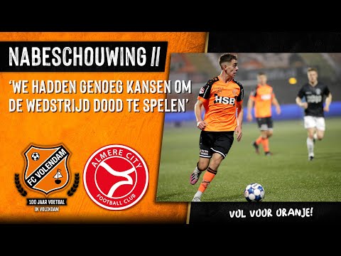 Reacties na Almere City-thuis: ‘we hadden genoeg kansen om de wedstrijd dood te spelen’