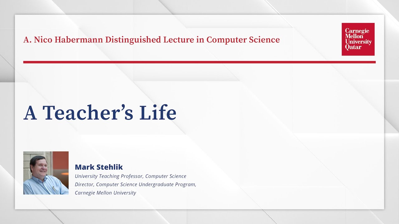 Mark Stehlik: A Teacher's Life