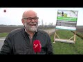 Ludiek bouwbord in Bant benadrukt de wens voor een fietspad
