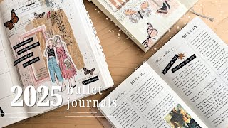 2025 Bullet Journals | Flip Through | Creative Journal | Daily Journal | Junk Journal | Scrapbook