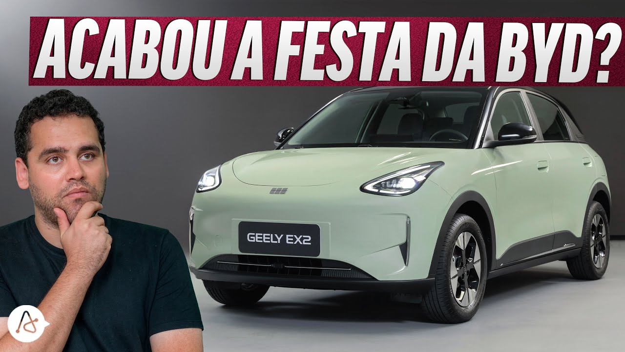 GEELY EX2 CHEGA POR R$ 119.990 E AUTONOMIA DE QUASE 300 KM