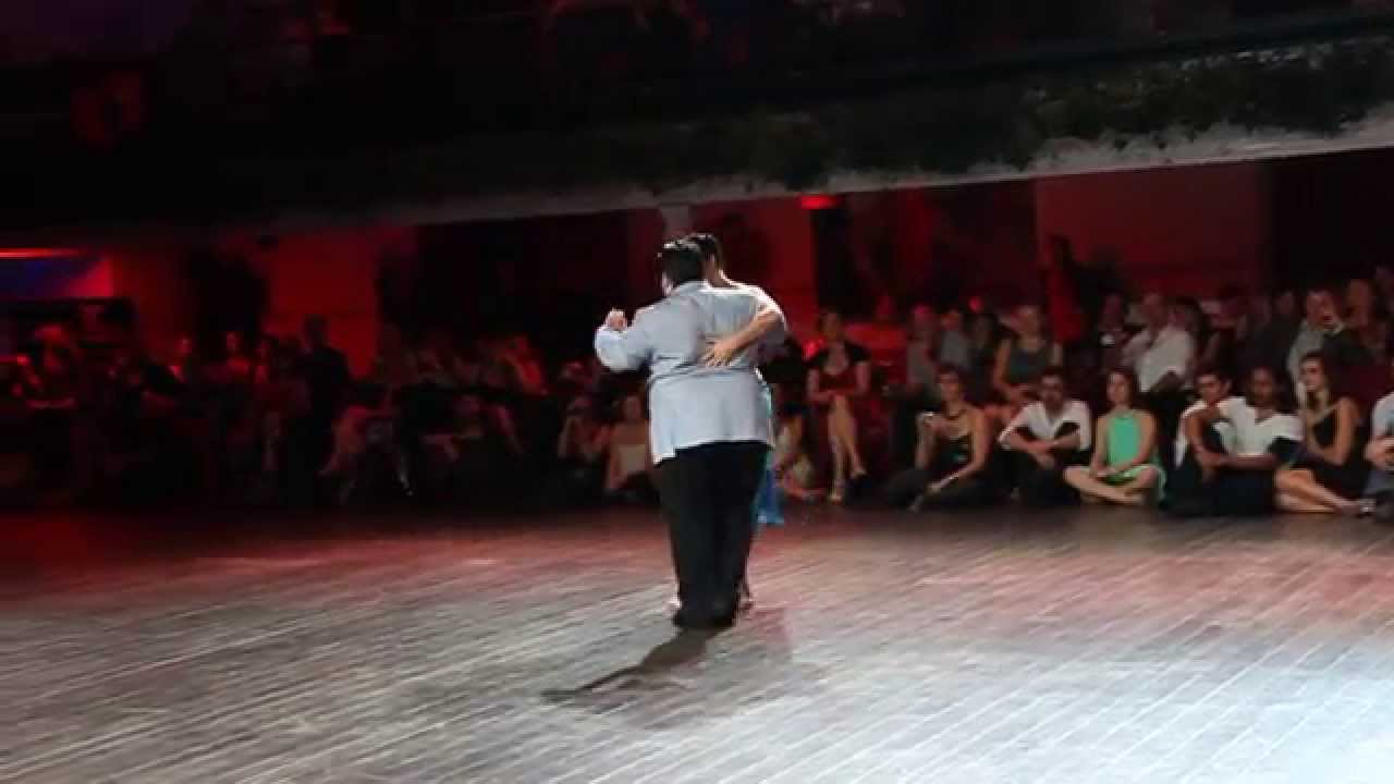 AONIKEN QUIROGA E ALEJANDRA MANTIÑAN NO 12º FESTIVAL TANGO LISBOA - 4/5