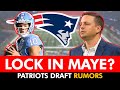 LATEST Patriots NFL Draft Rumors On Drake Maye, Trade Up For A Wide Receiver? Mel Kiper Prediction
