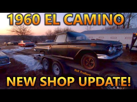 RUSTY 1960 El Camino Purchased + NEW SHOP UPDATE #1!