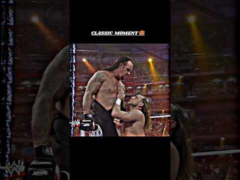 Undertaker vs Shawn Michaels😱 classic moment🥵🥶