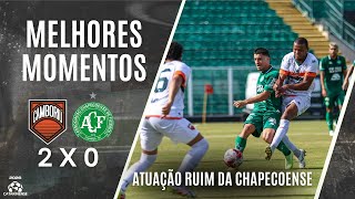 CAMBORIÚ 2X0 CHAPECOENSE | GOLS DA PARTIDA | CAMPEONATO CATARINENSE 2026